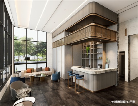 怡韻聯誼廳 3D 示意